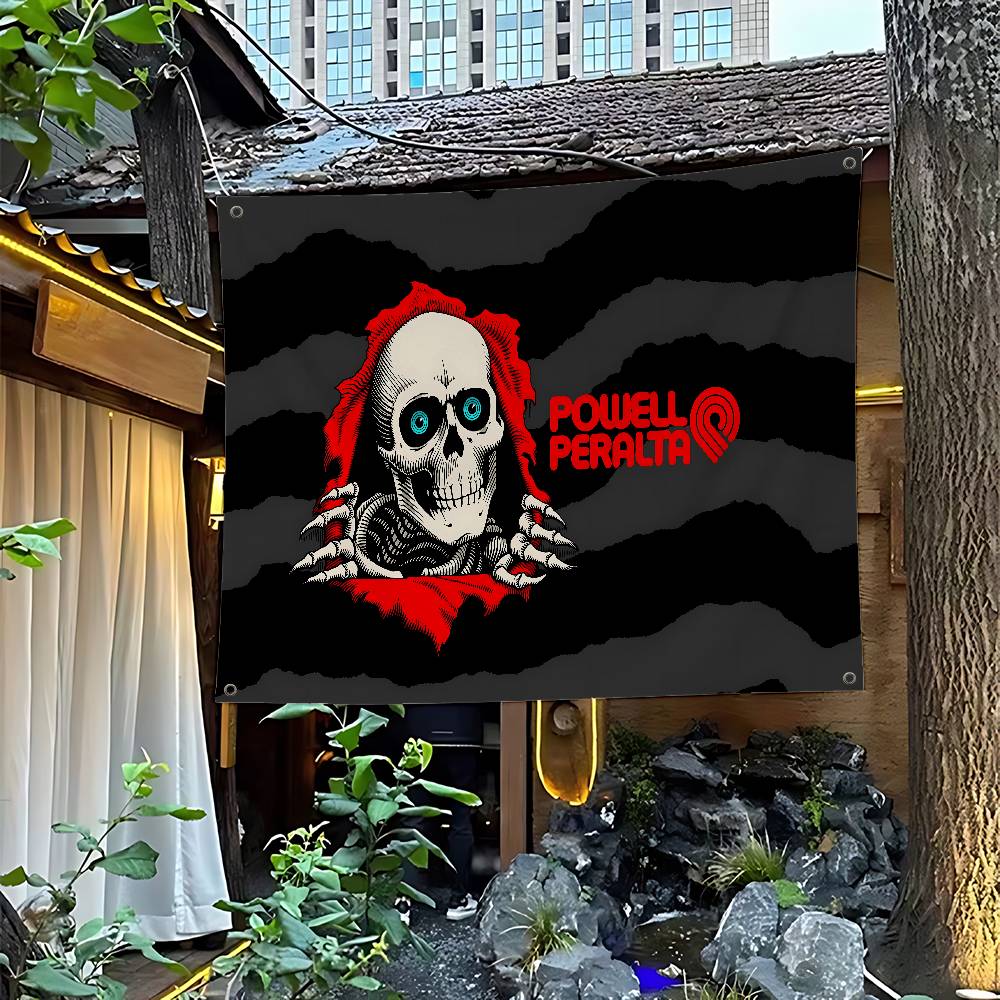 Commercial Printing Companies Usa - Skateboard P-Powells Wing Skull P-Peraltas Advanced