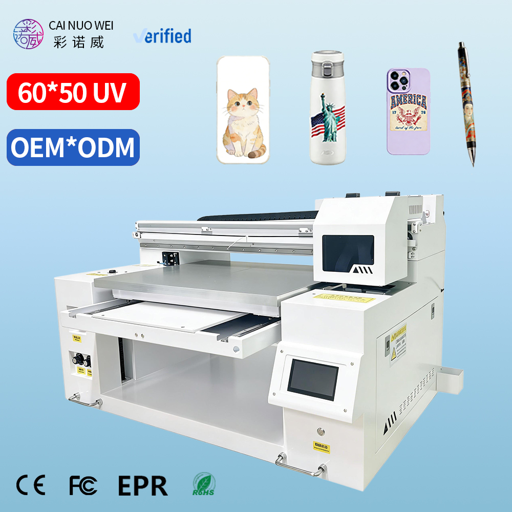 Hybrid Commercial Printing - Commercial UV 6050 Flatbed Inkjet Cylinder