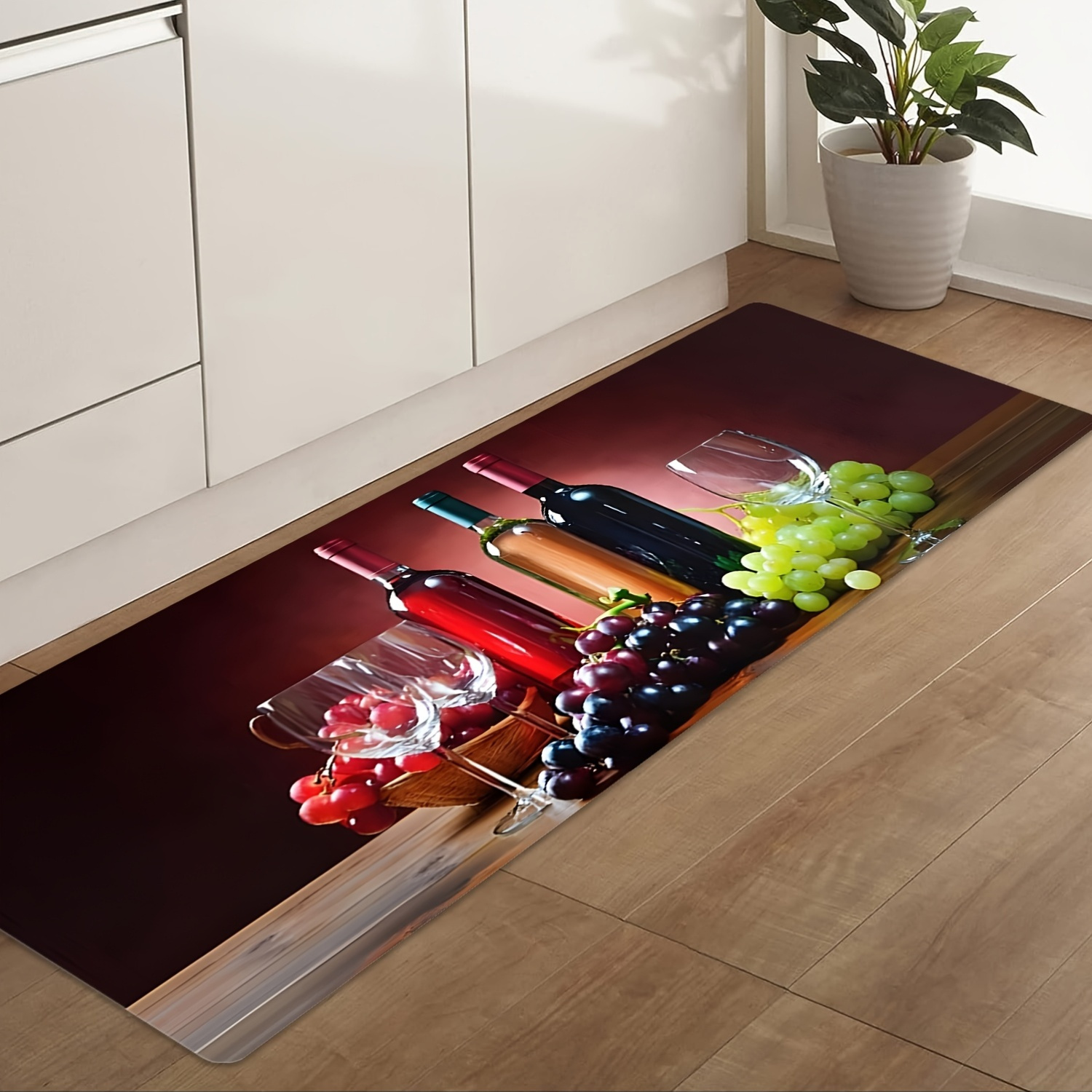 Wine Grape Print Long Runner R - Commercial Printing Supplies avis et prix