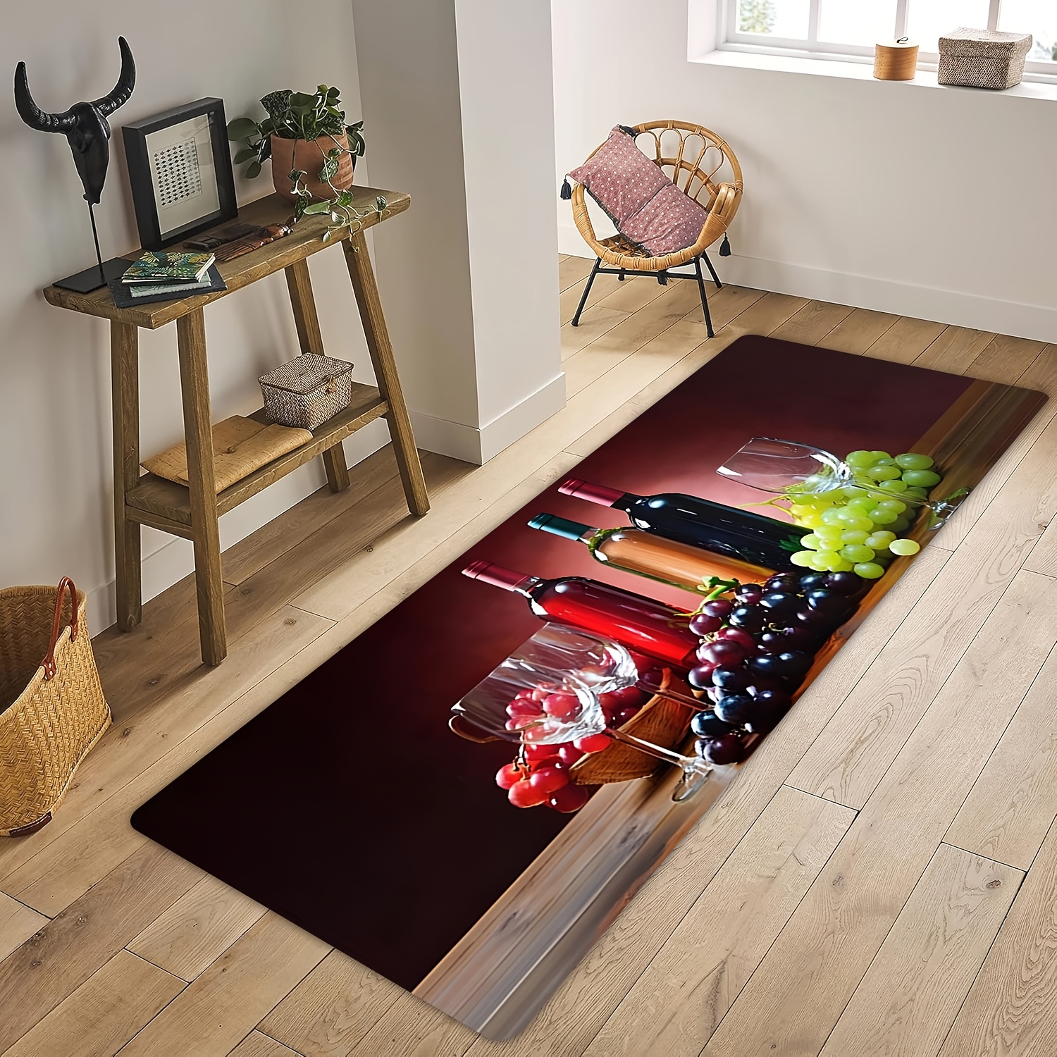 Wine Grape Print Long Runner R - Commercial Printing Supplies avis et prix
