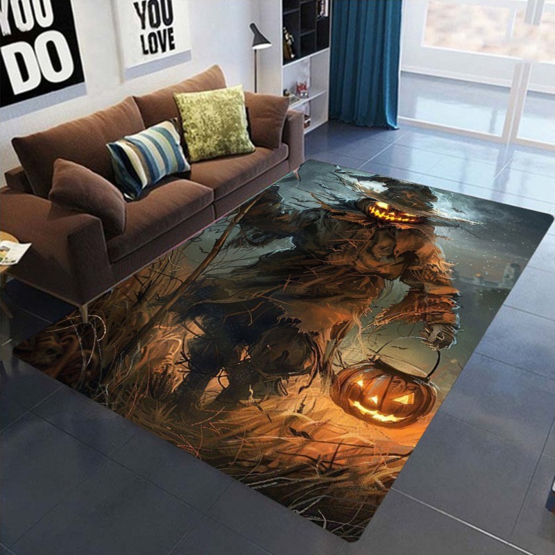 Halloween Carpet Mat Rug Horro - Commercial Printing Supplies avis et prix