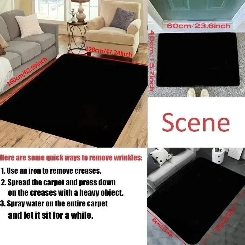Halloween Carpet Mat Rug Horro - Commercial Printing Supplies avis et prix