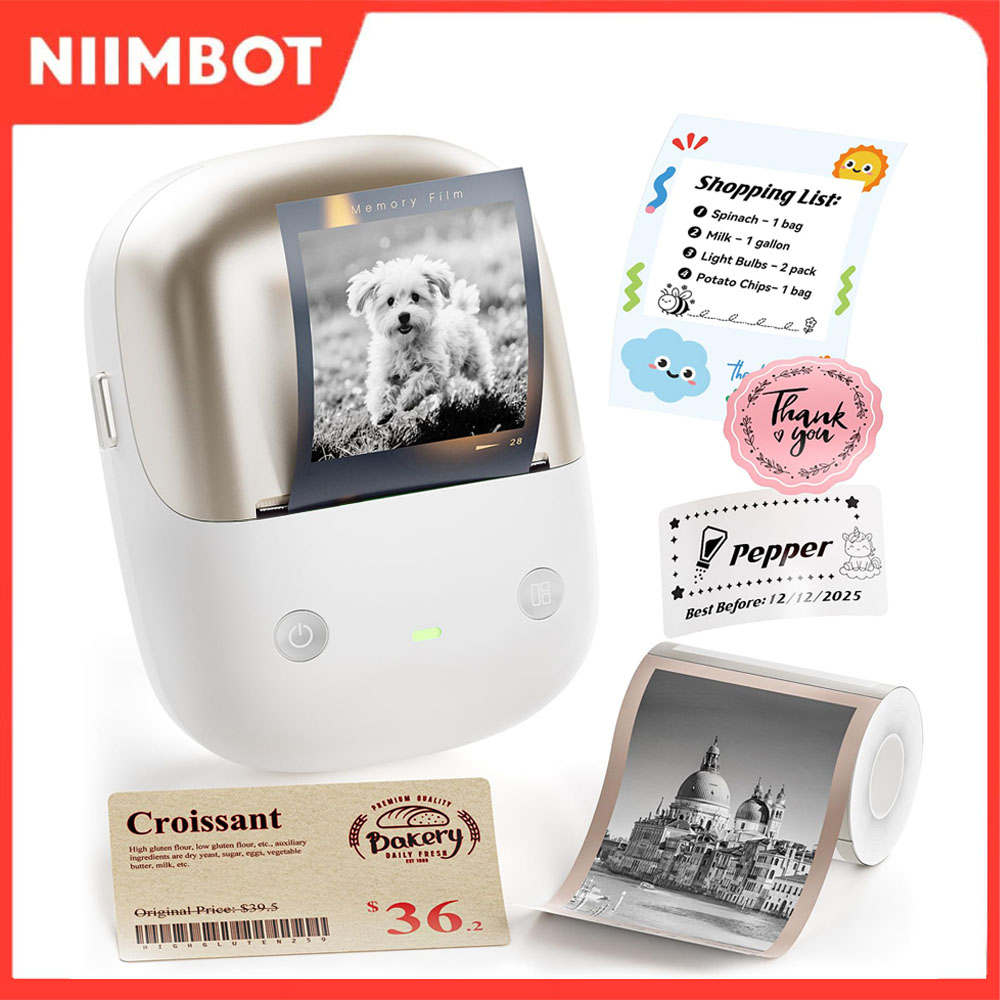 Niimbot B2Pro 300DPI Portable  - Commercial Printing Network avis et prix