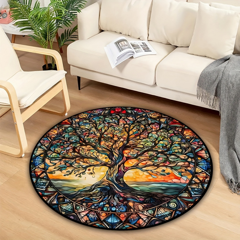 VIKAMA Stained Glass Tree of L - Commercial Printing Products avis et prix