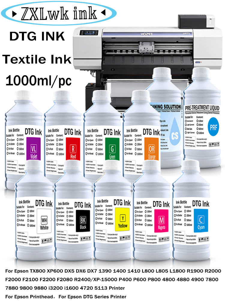 DTG Ink Textile Refill ink for - Direct To Garment Ink avis et prix